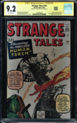 STRANGE TALES #101 CGC 9.2 SS STAN LEE SINGLE HIGHEST GRADED CGC #1507059003