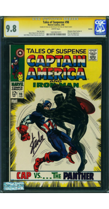 TALES OF SUSPENSE #98 CGC 9.8 SS STAN LEE BOSTON PEDIGREE CGC #1022921011