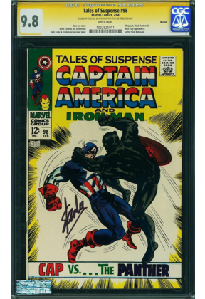 TALES OF SUSPENSE #98 CGC 9.8 SS STAN LEE BOSTON PEDIGREE CGC #1022921011
