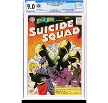 BRAVE AND THE BOLD #25 CGC 9.0 ORIGIN, 1ST APPEARANCE SUICIDE SQUAD CGC #4494582009