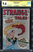 STRANGE TALES #107 CGC 9.6 OWW SS STAN LEE SIGNED CGC #1507059002