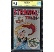 STRANGE TALES #107 CGC 9.6 OWW SS STAN LEE SIGNED CGC #1507059002