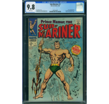 SUB-MARINER #1 CGC 9.8 WHITE PAGES HIGHEST GRADED ORIGIN RETOLD #3995748001