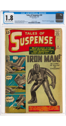 TALES OF SUSPENSE #39 CGC 1.8 2707171001