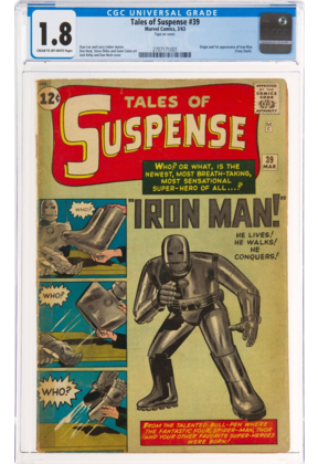 TALES OF SUSPENSE #39 CGC 1.8 2707171001