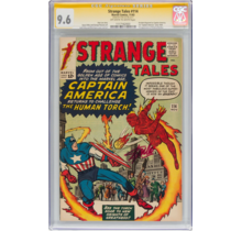 STRANGE TALES #114 CGC 9.6 SS STAN LEE SIGNED 1 of 1 CAPY COVER #117162003