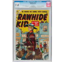 RAWHIDE KID #1 CGC 7.0 W PQ 1st App Series Ran 1955-1979 !! SCARCE #0154065003