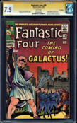 FANTASTIC FOUR #48 CGC 7.5 WHITE UK SS SINGLE HIGHEST GRADED CGC #1032002021