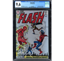 FLASH #129 CGC 9.6 WHITE 2ND APP GOLDEN AGE FLASH IN SA CGC #1215093005