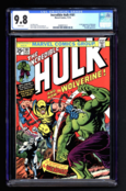 INCREDIBLE HULK #181 CGC 9.8 WHITE 1ST FULL APP WOLVERINE CGC #4588971012