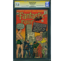 FANTASTIC FOUR #9 CGC 7.0 "1962" SS STAN LEE SIGNED CGC #1270001010