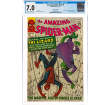 AMAZING SPIDER-MAN #6 CGC 7.0 RARE UK PRICE VARIANT CGC #3898050004