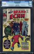 NOT BRAND ECHH #1 CGC 9.8 1ST MARVEL PARODY ISSUE #0270513005