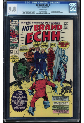 NOT BRAND ECHH #1 CGC 9.8 1ST MARVEL PARODY ISSUE #0270513005