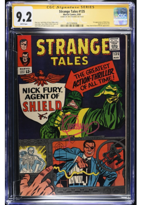 STRANGE TALES #135 CGC 9.2 WHITE SS STERANKO ONLY 2 9.2 IN EXISTENCE! 4573169006