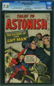 TALES TO ASTONISH #35 CGC 7.0 ORIGIN & 2ND APP ANT MAN 1ST IN COSTUME 0137839002