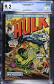 INCREDIBLE HULK #180 CGC 9.2 1ST APPEARANCE OF WOLVERINE CGC #4588971010