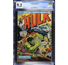 INCREDIBLE HULK #180 CGC 9.2 1ST APPEARANCE OF WOLVERINE CGC #4588971010