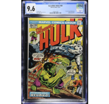 INCREDIBLE HULK #180 CGC 9.6 1ST APPEARANCE OF WOLVERINE CGC #4588971009