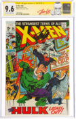 X-MEN #66 CGC 9.6 OWW SS STAN LEE HIGHEST GRADED PROFESSOR X RETURNS #1586598002