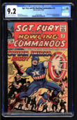 SGT. FURY AND HIS HOWLING COMMANDOS #13 CGC 9. 2 1ST MEET CAPY/NICK 1972255008