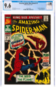 AMAZING SPIDER-MAN ANNUAL #4 CGC 9.6 OW CGC #4184325006