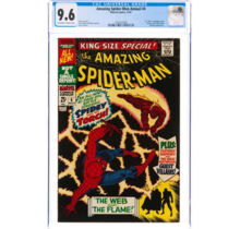 AMAZING SPIDER-MAN ANNUAL #4 CGC 9.6 OW CGC #4184325006