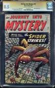 JOURNEY INTO MYSTERY #73 CGC 8.5 SS STAN LEE CGC #1203804018