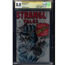 STRANGE TALES #80 CGC 8.0 OWW SIG SERIES STAN LEE SIGNED CGC #1508240014