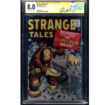 STRANGE TALES #81 CGC 8.0 OWW SS STAN LEE SIGNED SINGLE HIGHEST CGC #1508240013