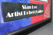 STAN LEE SIGNED SPIDER-MAN ORIGNAL ART "WITH GREAT POWER.." and ROBERT BAILEY