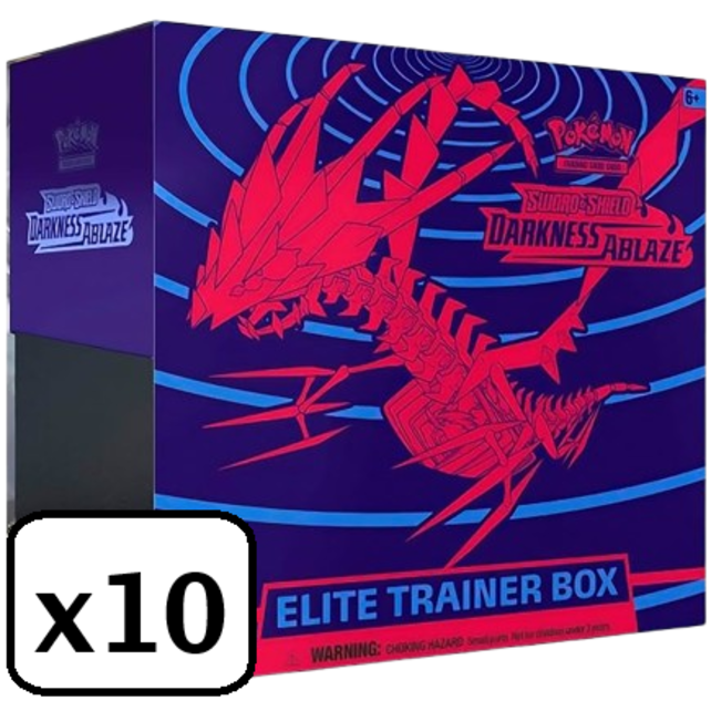 DARKNESS ABLAZE ~ POKEMON ETB ELITE TRAINER BOX CASE