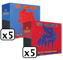 SWORD & SHIELD ~ POKEMON ETB ELITE TRAINER BOX CASE