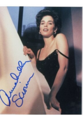 ANNABELLA SCIORRA SIGNED SOPRANOS 8X10 PRESS PHOTO SEXY BLACK DRESS WITH COA