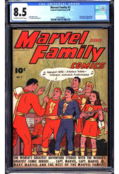 MARVEL FAMILY #2 CGC 8.5 OWW THE THREE LT. MARVELS AND UNCLE MARVEL #1970169007