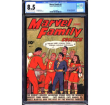 MARVEL FAMILY #2 CGC 8.5 OWW THE THREE LT. MARVELS AND UNCLE MARVEL #1970169007