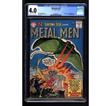 SHOWCASE #37 CGC 4.0 OWW 1ST APPEARANCE OF THE METAL MEN CGC #2037502011
