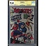 AVENGERS # 4 CGC 9.4 SS STAN LEE SIGNED HIGHEST CGC GRADED #1250785001