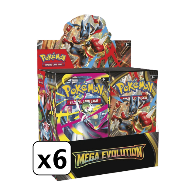MEGA EVOLUTION ~ ENHANCED BOOSTER BOX CASE