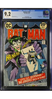 BATMAN #251 CGC 9.2 WHITE PAGES