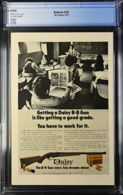 BATMAN #251 CGC 9.2 WHITE PAGES CGC #4649638008