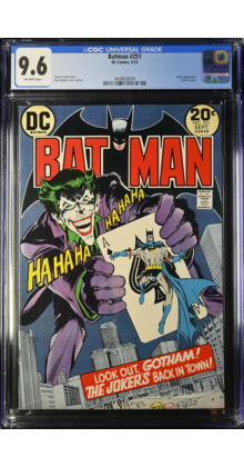 BATMAN #251 CGC 9.6 WHITE PAGES