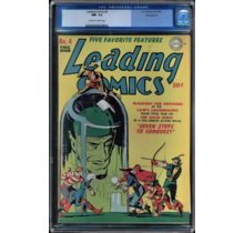 LEADING COMICS #4 CGC 9.2 OWW PENNSYLVANIA PEDIGREE CGC #0056448008