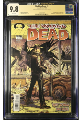 WALKING DEAD #1 (2003) CGCxJSA 9.8