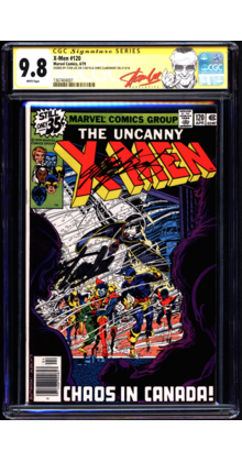 X-MEN #120 CGC 9.8 WHITE SS 2X STAN LEE, CHRIS CLAREMONT
