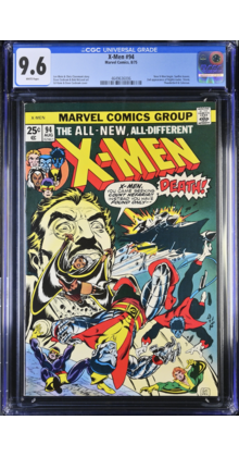 X-MEN #94 CGC 9.6 WHITE PAGES  CGC #4649636006