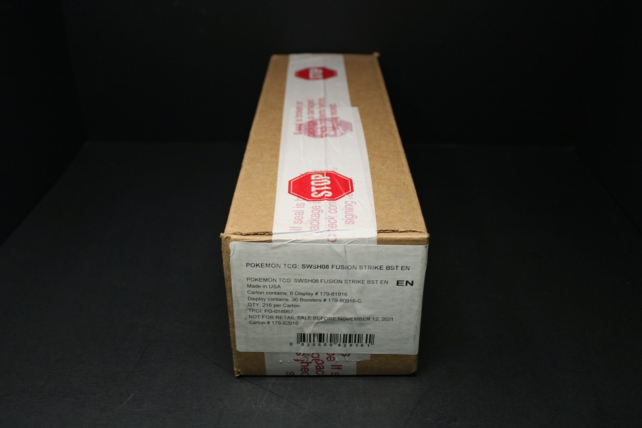 POKEMON FUSION STRIKE BOOSTER 6 BOX CASE SEALED