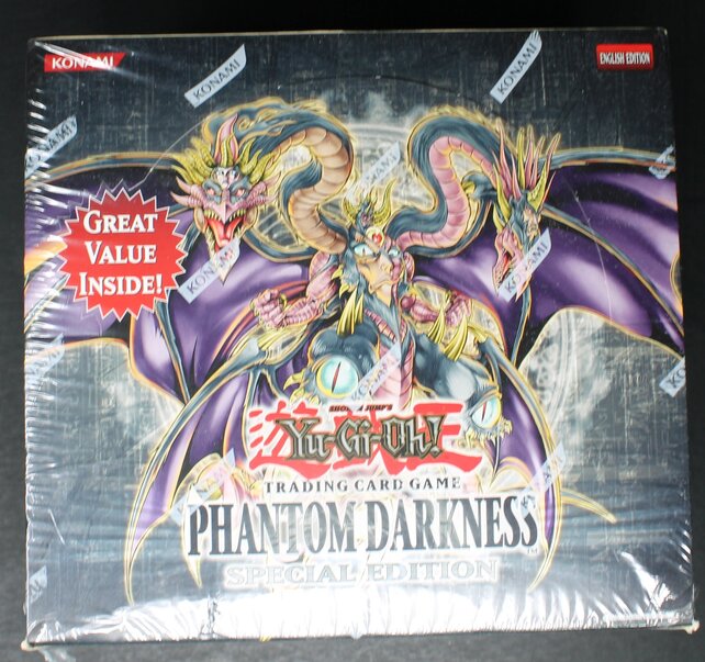 YUGIOH PHANTOM DARKNESS  SPECIAL EDITION DISPLAY