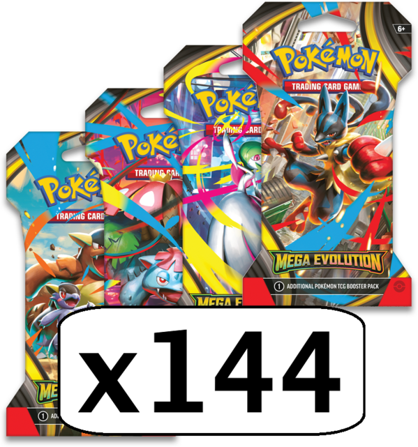 MEGA EVOLUTION ~ SLEEVED BOOSTER CASE