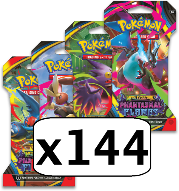 PHANTASMAL FLAMES ~ SLEEVED BOOSTER CASE